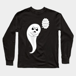 Shy Ghost Long Sleeve T-Shirt